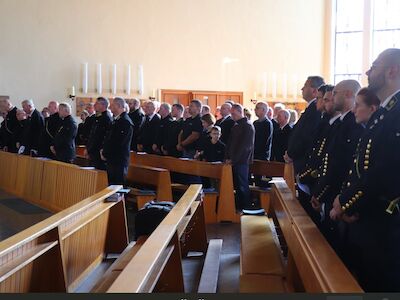 Gottesdienst in der Kirche