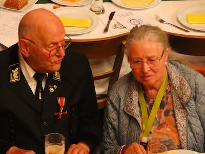 Der `Vater der FWT` Wolfgang Schütze mit seiner Frau Marlies Schütze