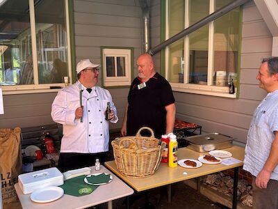 Verantwortlich fürs Grillen